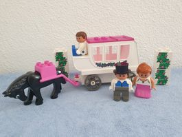 Lego Duplo (J12) Hochzeitskutsche mit Braut & Bräutigam