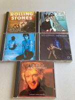5 CDs von Stones, Jagger und Rod Stewart