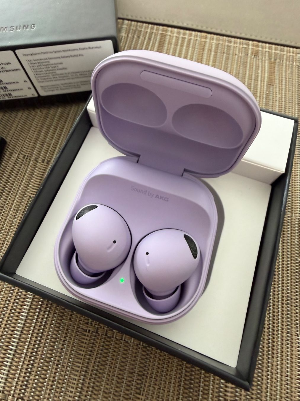 Samsung Cuffie: Samsung Galaxy Buds2 Pro Bora Purple – Usato da Belmont-sur-Lausanne venduto da Academic