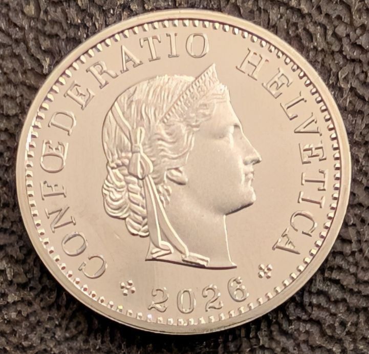Tutti le monete: 10 Rappen 2026 stgl. / aus Münzsatz – Nuovo (secondo la descrizione) da Arch venduto da coinsandmore
