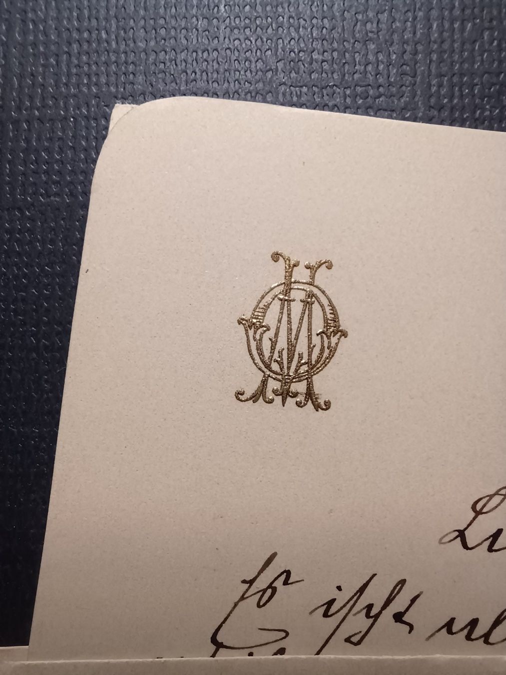 Tutti i francobolli: Kleinbrief mit Monogramm MO , 9.6 x 9.6 cm, 1904 – Usato da Aarau Rohr venduto da mgvw 1