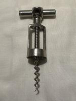 Antiker Korkenzieher Kellnermesser Metall Vintage Bar Retro 