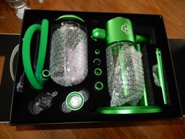 Shisha Gravity Bong, Top Zustand, Grün, neu, Original.