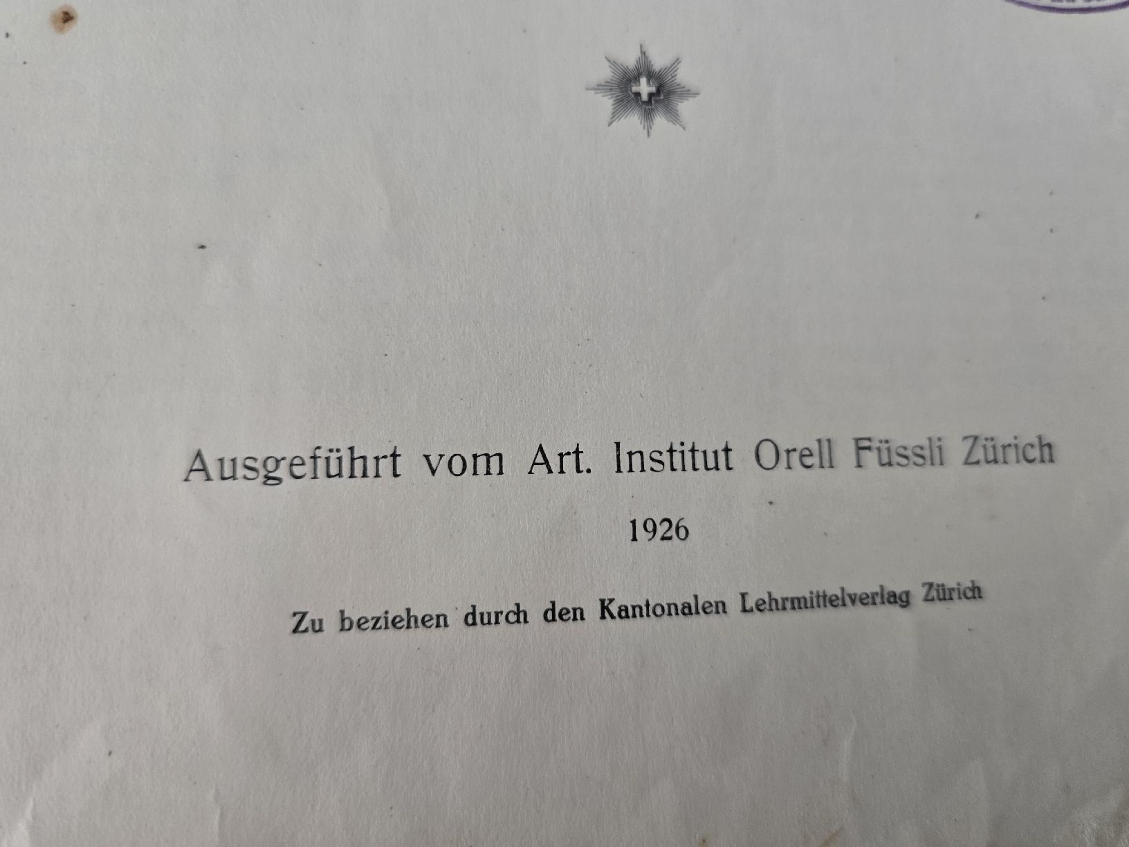 Livres: Alter Atlas  von 1926 – D'occasion à Geroldswil par Churla 2