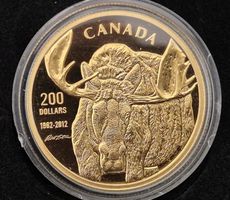 Goldmünze 1 Unze Canada Elch
