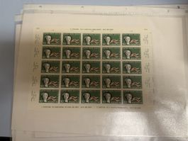 Werbemarken 1958/ 10 Rp Bogen Postfrisch 