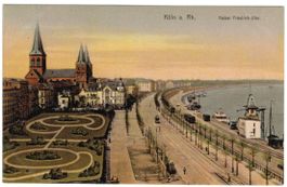AK Köln; Kaiser Friedrich-Ufer