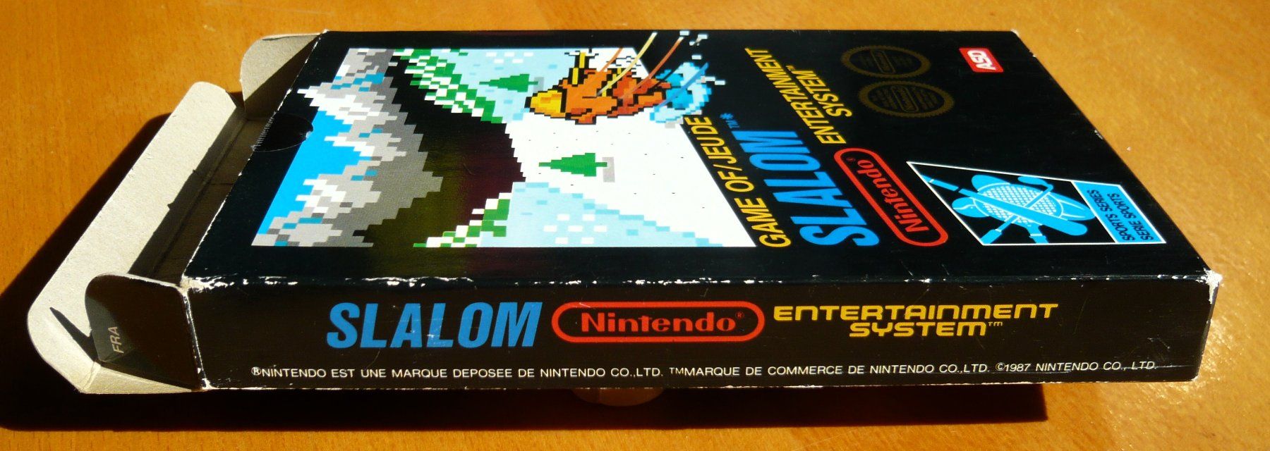 Nintendo Spiele: NES : Slalom, CIB, Bon état – Gebraucht aus Onex von Jaguar1986 7