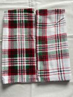 2 Festive Christmas Kitchen Towels - Red Green White New