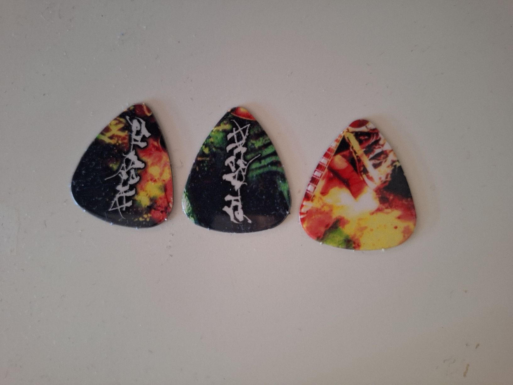 Strumenti musicali: 3 Plektren - Slash - neuwertig – Nuovo (secondo la descrizione) da Stettlen venduto da CySpocy 1