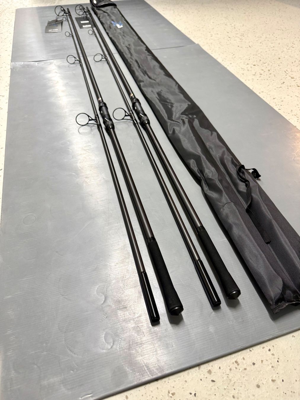 Canne da pesca: 2x Nash X350 Karpfenruten 3.60m – Nuovo e nell'imballaggio originale da Trimbach venduto da duri.. 4