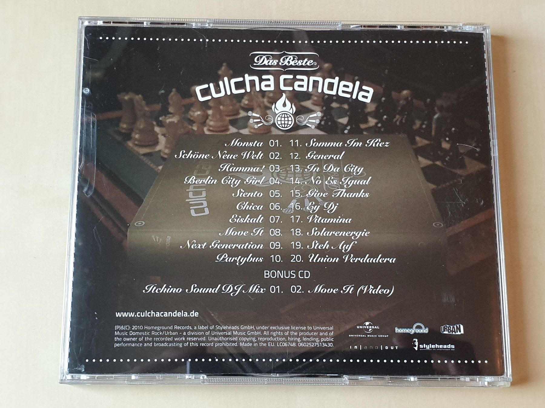 CDs: Culcha Candela Das Beste – Gebraucht aus Stansstad von collectorsshop 1