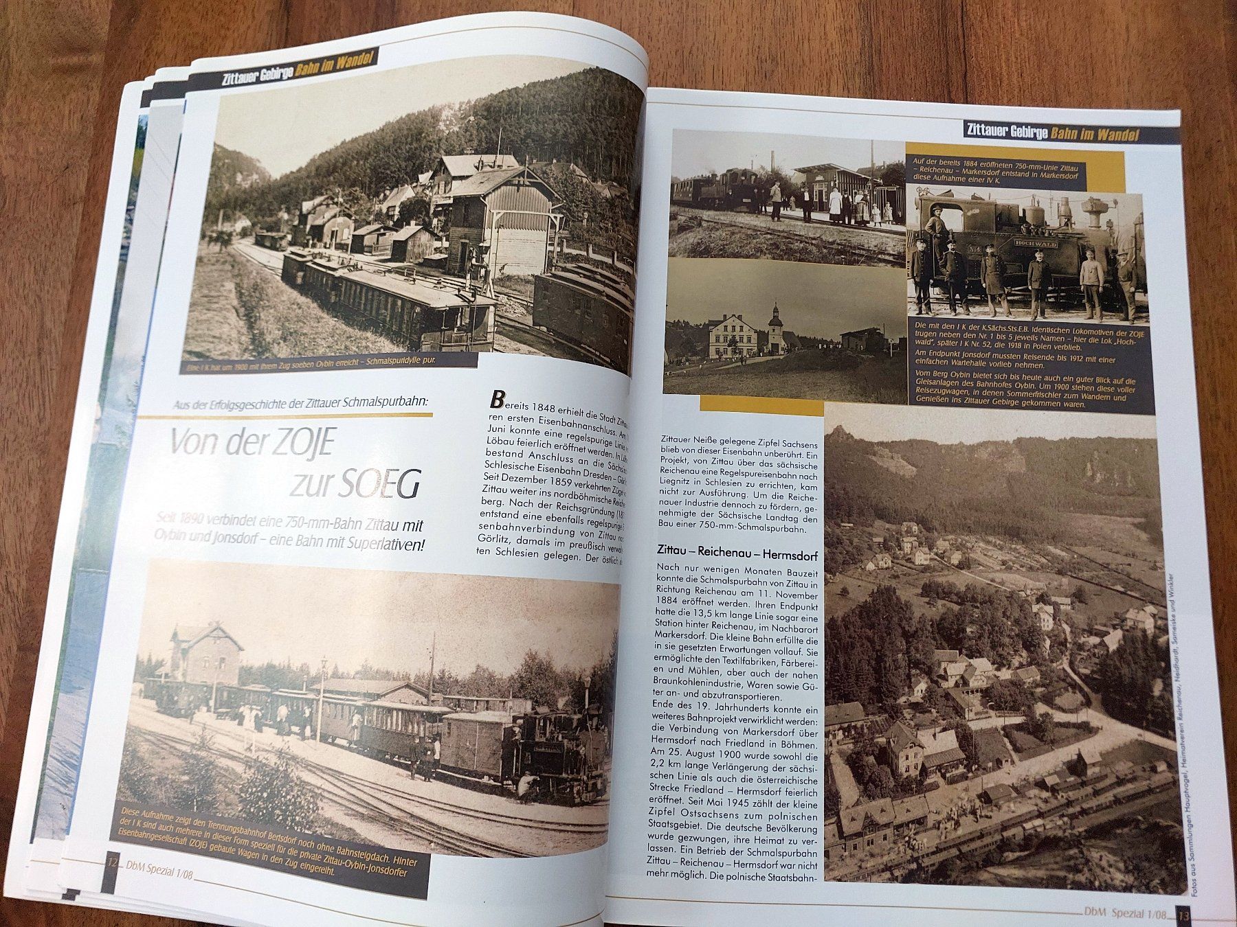 Zeitschriften & Magazine: Dampfbahn Magazin - Zittauer Gebirge – Gebraucht aus Schönenwerd von Steidi 2