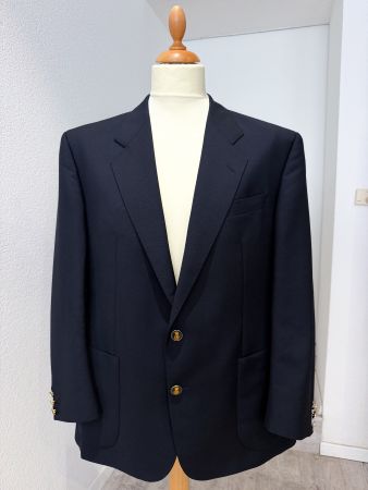 Atelier Torino Herren Sakko Dunkelblau – Mohair – Goldknöpfe