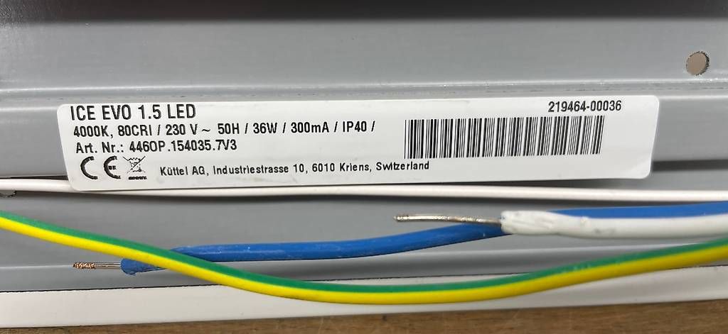 Kronleuchter & Deckenlampen: 15 Stk. Küttel LED Beleuchtung – Gebraucht aus Schötz von Tech_Shop 3