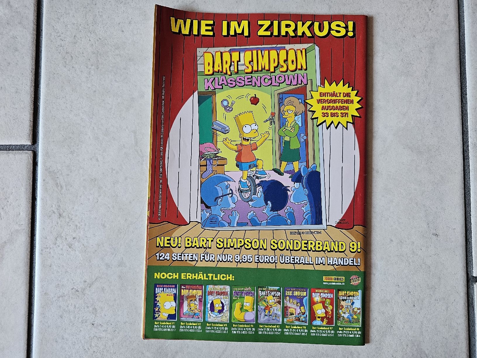 BD: Simpsons Comic  -  Heft #166 – D'occasion à Schneisingen par backstore24 1