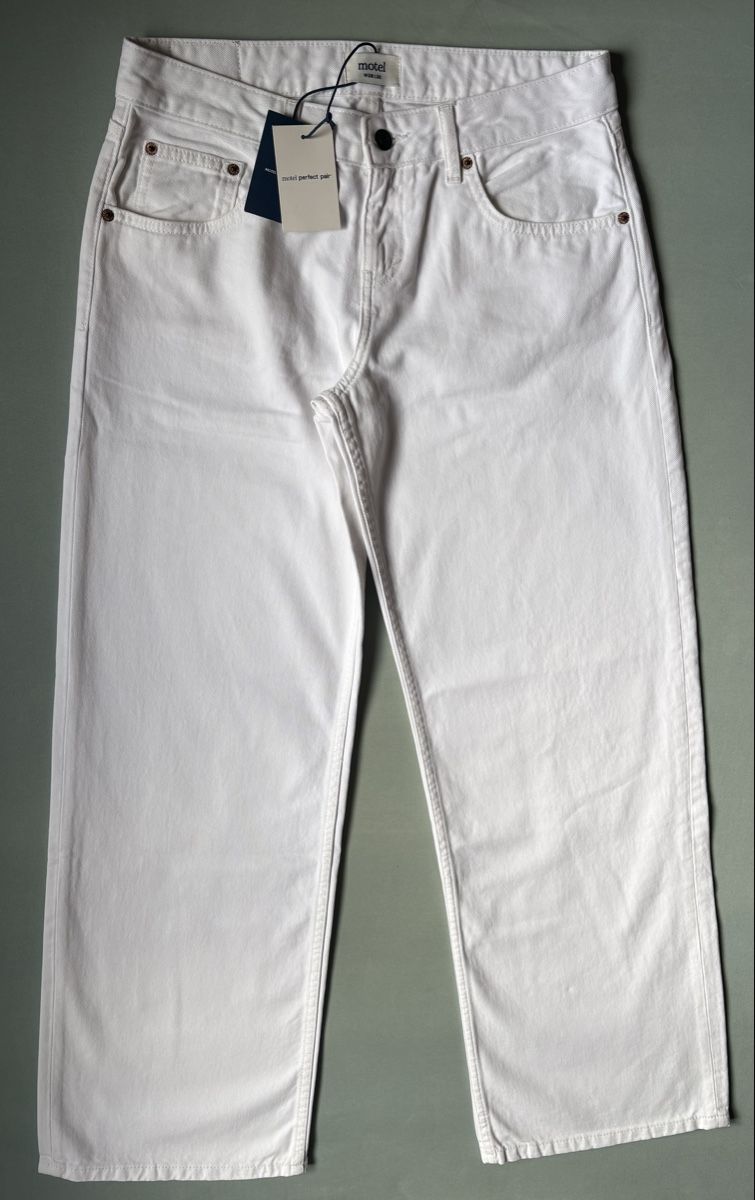 Motel Rocks Jeans in True White - Neu mit Etikett (Neu und ...