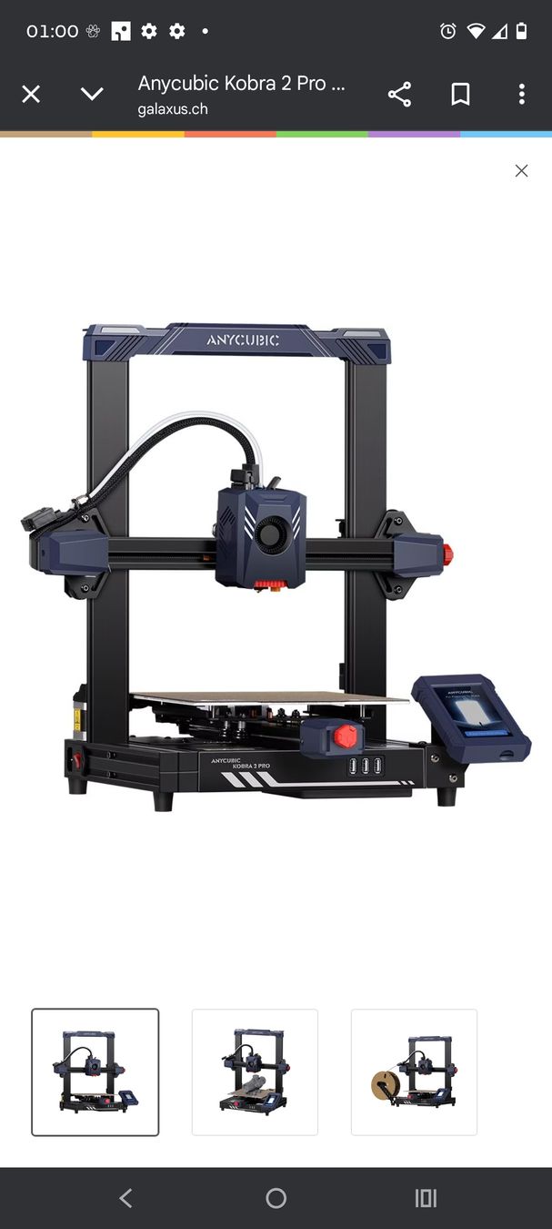 Anycubic Stampanti 3D: Anycubic Kobra 2 Pro 3D drucker – Usato da Bichelsee venduto da Andi790
