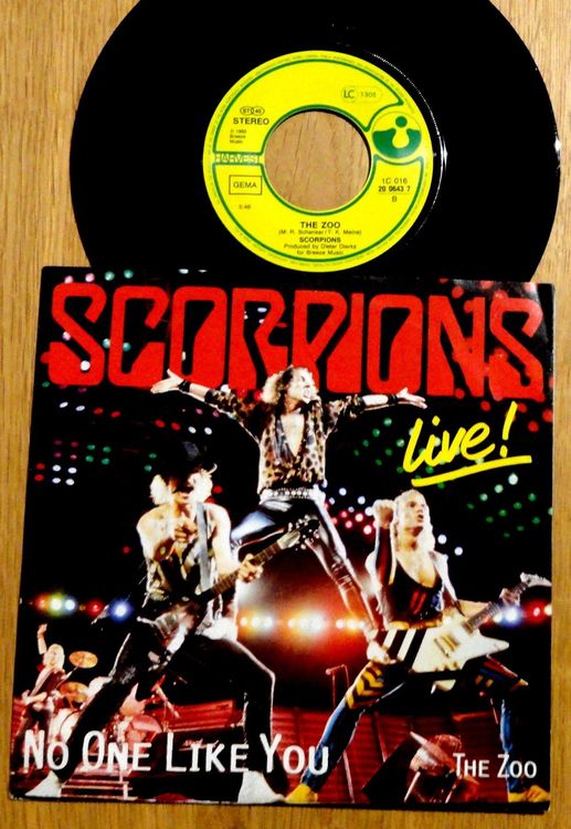 SI SCORPIONS No One Like You 1985 Mint | Kaufen Auf Ricardo