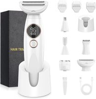 Damen Rasierer 5in1 Intim Bikini Trimmer USB