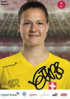 Elvira Herzog Autogramm handsigniert Schweiz 2020 SELTEN
