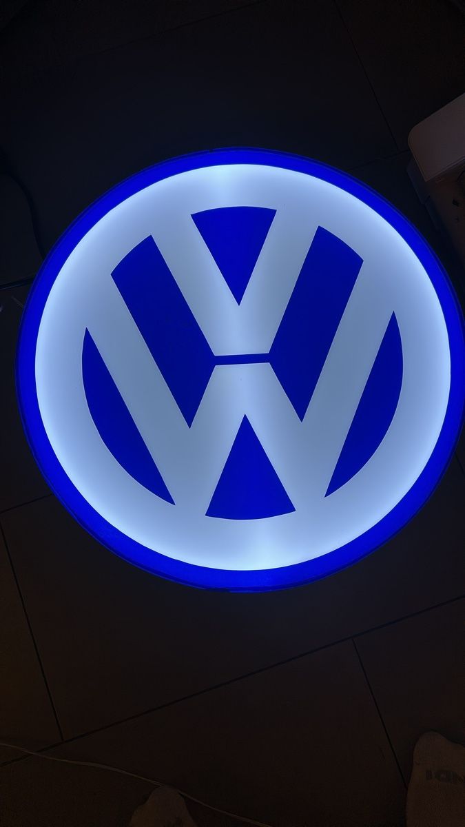 Lampade: Enseigne lumineuse VW 60cm – Nuovo (secondo la descrizione) da Chevroux venduto da alex911 2