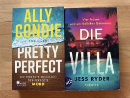 2 Thriller Bücher für perfektes Ferienfeeling, guter Zustand