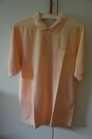 TAILLE XL - POLO FARBE APRIKOSE