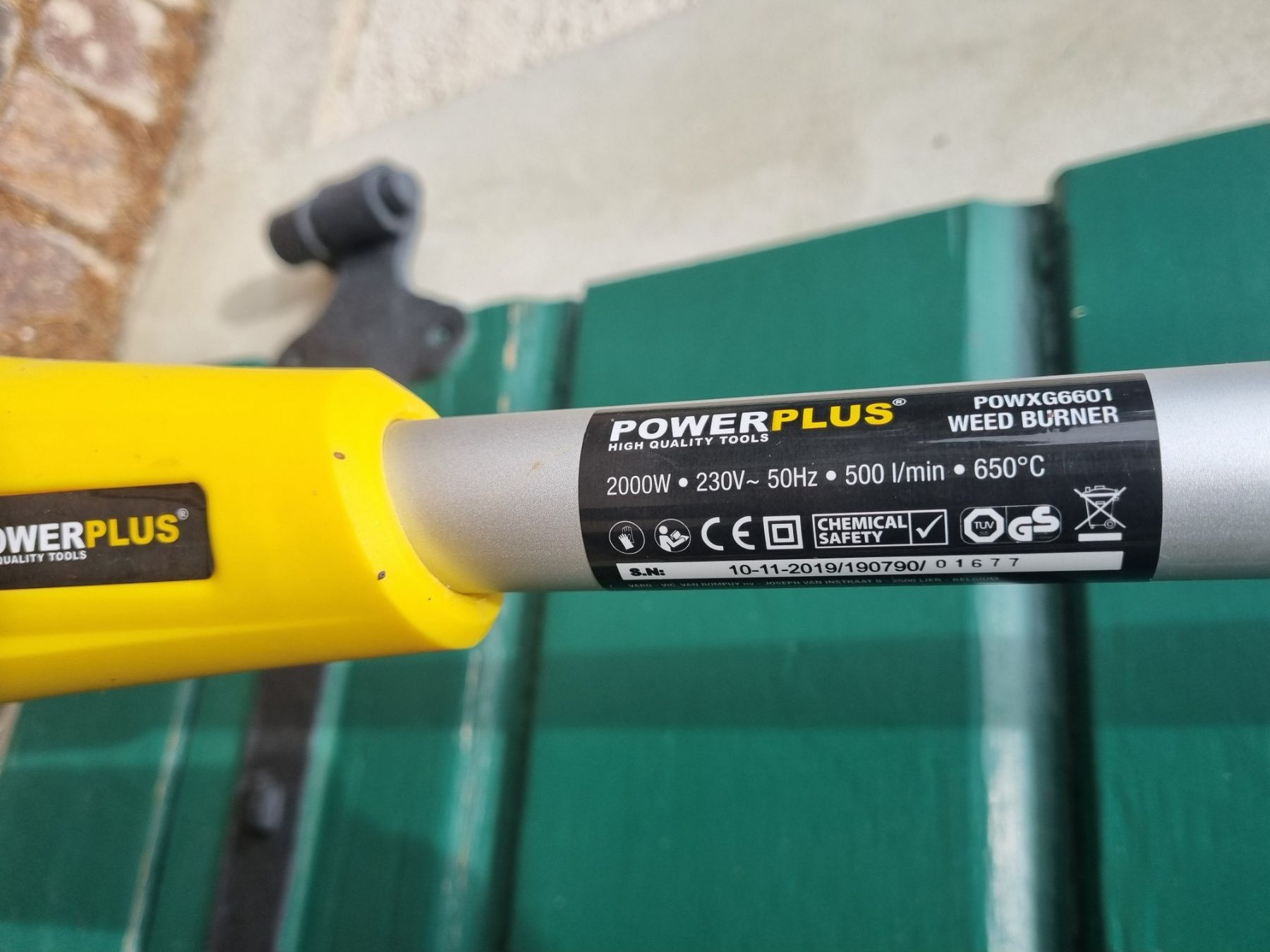 Alle Werkzeuge: Désherbeur thermique électrique Powerplus - TBE – Gebraucht aus Echandens von Dicot 1