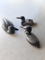 3 Seetaucher/ Boma Enten f Sammler Dekofiguren , Boma Kanada