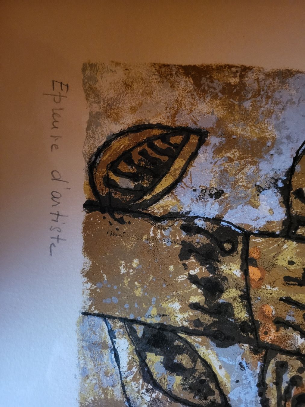 Grafiken & Lithographien: « Le Sacré-Cœur » par l'artiste Théo Tobiasse. – Gebraucht aus Evionnaz von Wallaby62 3