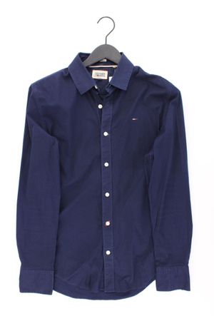 Hilfiger Denim Langarmhemd Gr. M blau