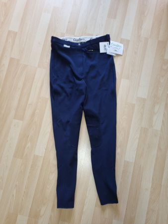 Reishose blau, Kniebesatz von Cavalliero, Gr. 46