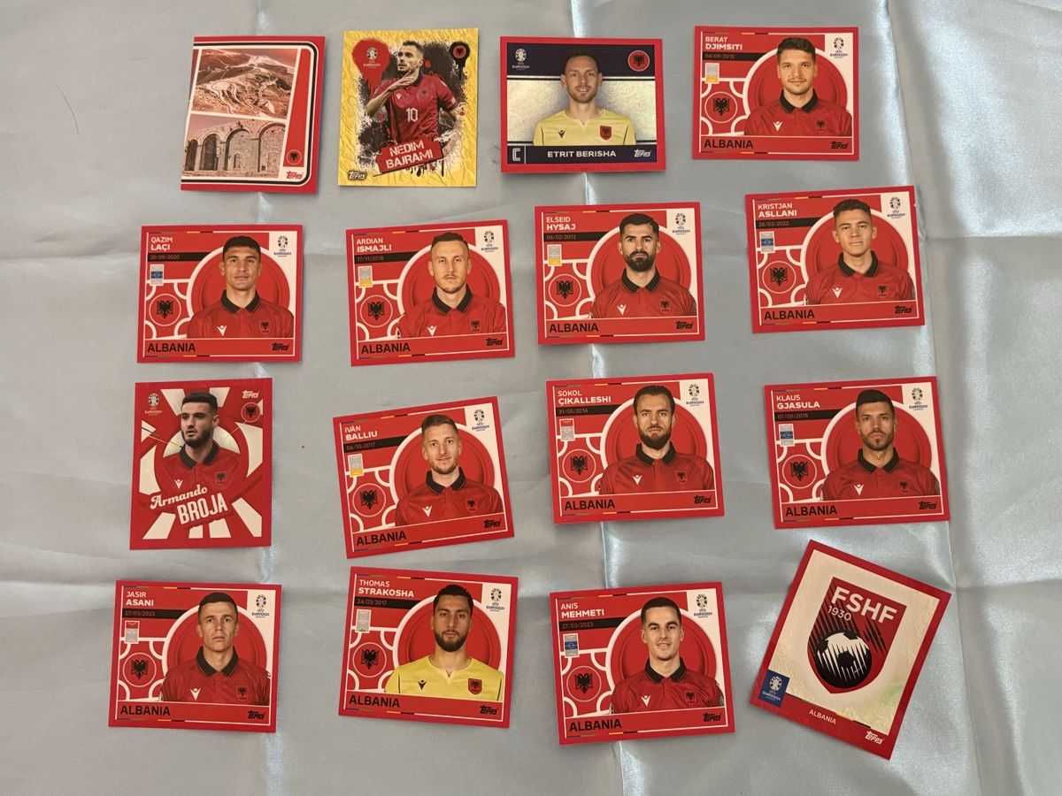 Topps Carte collezionabili: Albanien Topps EM 2024 – Nuovo (secondo la descrizione) da Luzern venduto da jas_bd2h