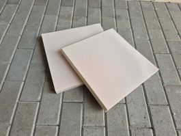 2 x Keilkissen 37x37x4/1cm PUR Schaum RG65 (NEU)