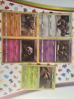 Pokemonkarten, Meister Dedektiv Set, 5Stück Holo, DE