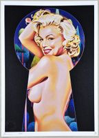 Death NYC Ltd Ed Pop Art Druck "  keyhole Sexy Monroe