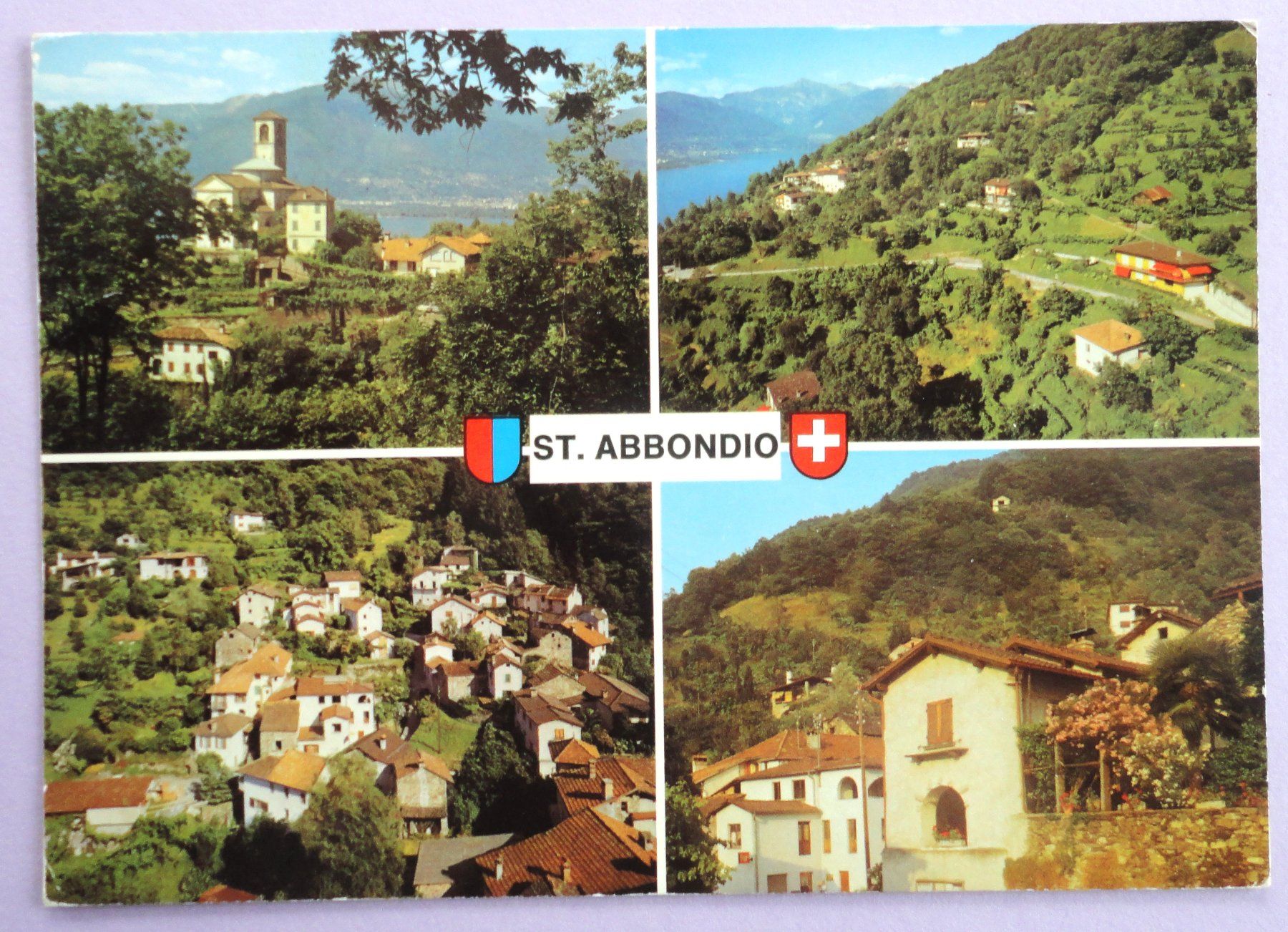 Ansichtskarten: St. Abbondio TI – Gebraucht aus Fétigny von Billy2miny