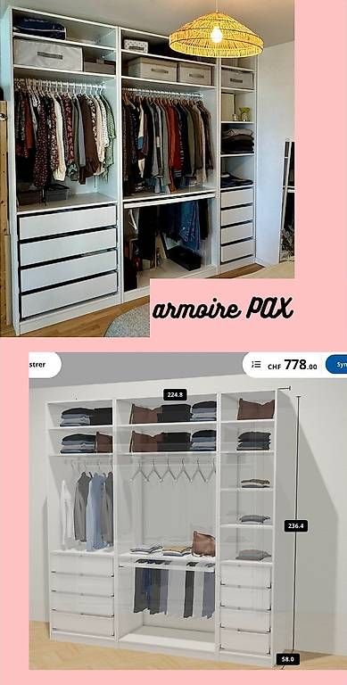 Armadi: Armoire PAX – Usato da Fribourg venduto da cam_w6zx