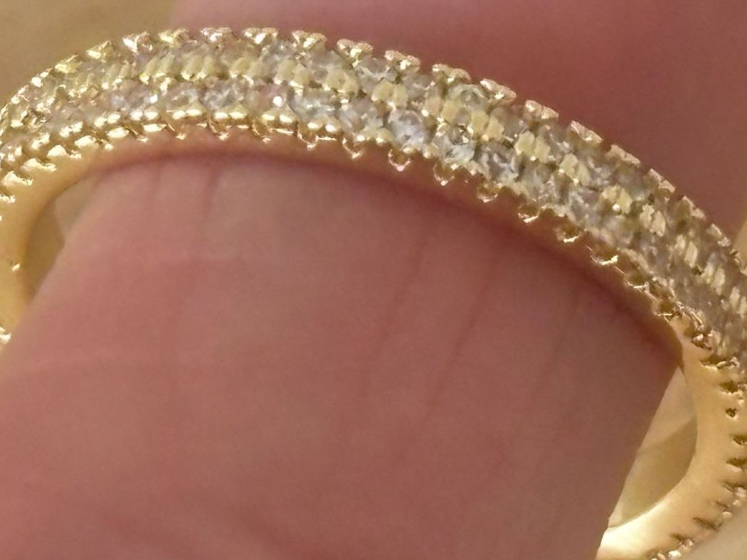 Anelli: Luxus Elegante Gr. 18/8 Ring Memoire Farbe: Gold – Nuovo (secondo la descrizione) da Biel-Bienne venduto da Roserosse13