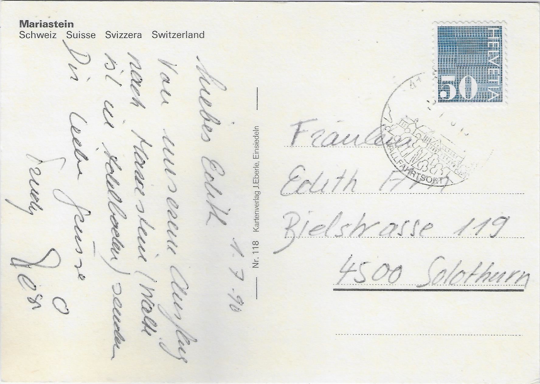 Cartes postales: Mariastein SO - Multiview – D'occasion à Ettingen par Kartenplanet 1