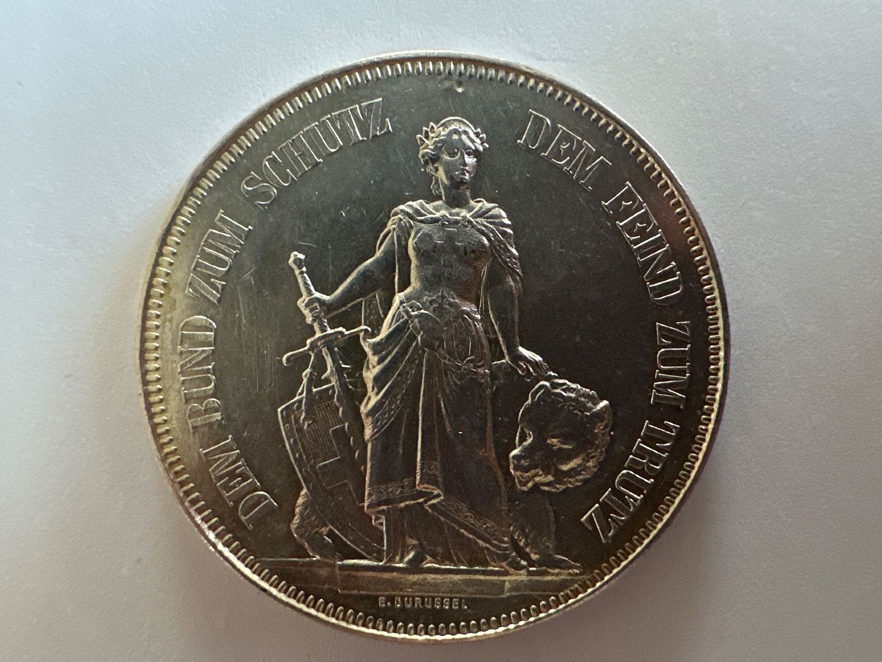 Tutti le monete: 1885 5Fr – Usato da Erlach venduto da gubbe1