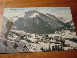 Pontresina im Winter, 1920, o Pontresina, farbig
