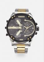 Diesel Herren Uhr Chronograph Edelstahl Bicolor OVP