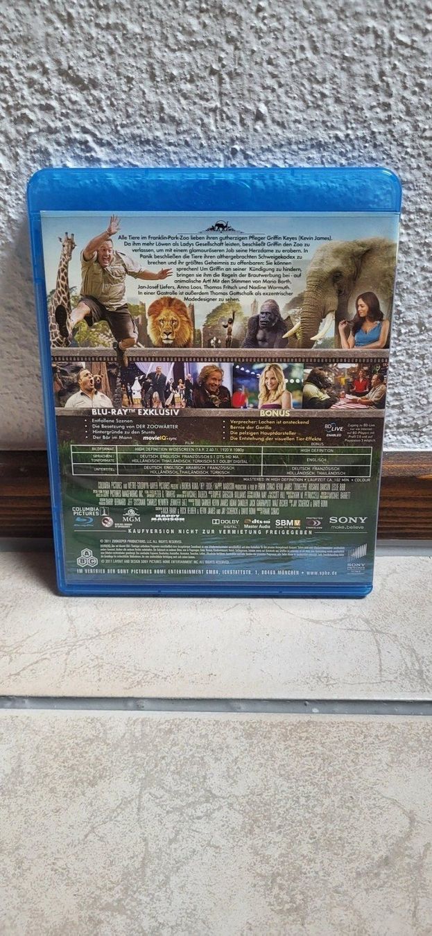 Alle DVDs: Blu ray – Der Zoowärter – Gebraucht aus Münsingen von Heroism2010 1