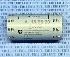 CHF___5.00 2020 Originalrolle mit 25 x 5 Franken 2020