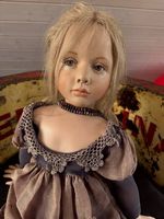 80 cm Künstler-Porzellanpuppe von Roelie Broeksma-Müller