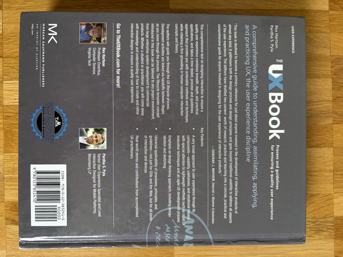 Libri: THE UX BOOK Process and guidelines for ensuring a quality us – Usato da Baar venduto da annasorbian 5