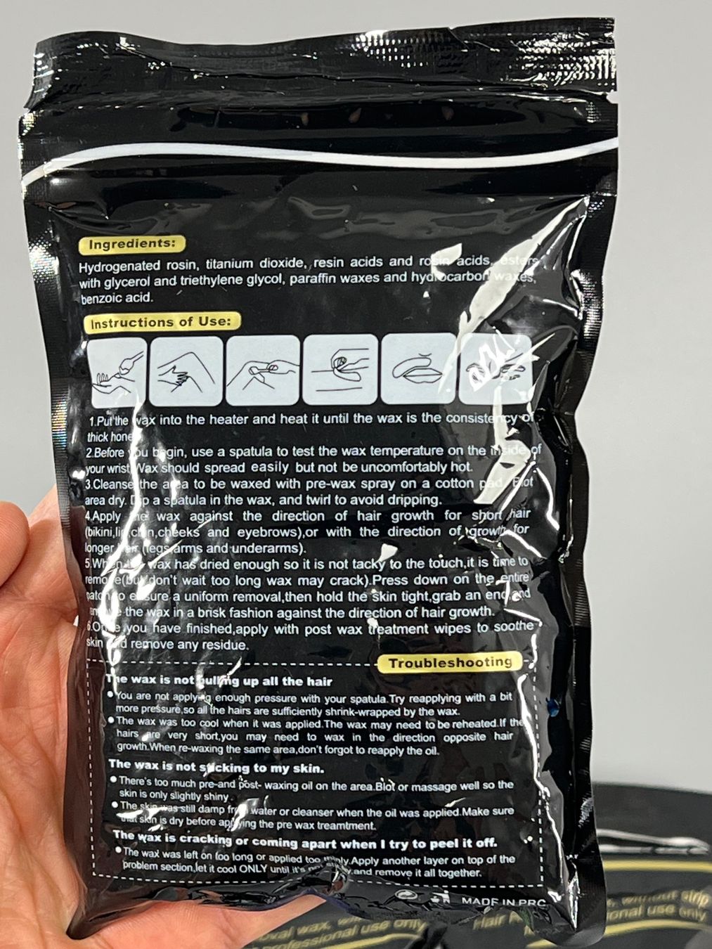 Altro per la cura del corpo: Haarentfernungswachs-Perlen Set, neu, 400g – Nuovo e nell'imballaggio originale da Sennhof venduto da Johnbest 2