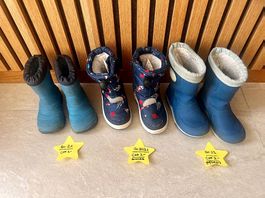 Div. Herbst- & Winterschuhe & Regenstiefel /Gr. 20/21/23/27